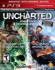 Uncharted & Uncharted 2 Dual Pack - (Playstation 3) (Manual Only)