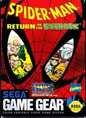 Spiderman Return of the Sinister Six - (Sega Game Gear) (Game Only)