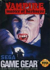 Vampire Master of Darkness - (Sega Game Gear) (Manual Only)