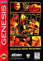 WWF Raw - (Sega Genesis) (In Box, No Manual)