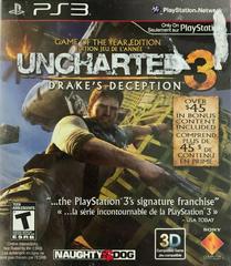 Uncharted 3 [Not For Resale] - (Playstation 3) (In Box, No Manual)