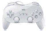 White Wii Classic Controller Pro - (Wii) (Game Only)