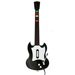 Guitar Hero SG Guitar Controller [Black] - (Playstation 2) (CIB)