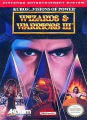 Wizards and Warriors III Kuros Visions of Power - (NES) (Game Only)