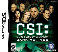 CSI Dark Motives - (Nintendo DS) (CIB)