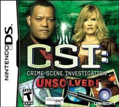 CSI: Crime Scene Investigation Unsolved - (Nintendo DS) (Game Only)