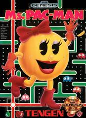 Ms. Pac-Man [Cardboard Box] - (Sega Genesis) (CIB)