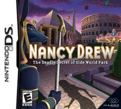 Nancy Drew The Deadly Secret of Old World Park - (Nintendo DS) (CIB)