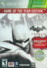 Batman: Arkham City [Game of the Year Platinum Hits] - (Xbox 360) (In Box, No Manual)