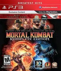 Mortal Kombat Komplete Edition [Greatest Hits] - (Playstation 3) (In Box, No Manual)