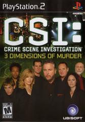 CSI 3 Dimensions of Murder - (Playstation 2) (CIB)