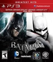 Batman: Arkham Asylum and Batman: Arkham City Dual Pack - (Playstation 3) (CIB)