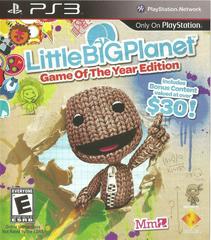 LittleBigPlanet [Game of the Year] - (Playstation 3) (In Box, No Manual)