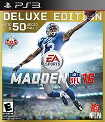 Madden NFL 16 [Deluxe Edition] - (Playstation 3) (In Box, No Manual)