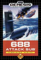 688 Attack Sub - (Sega Genesis) (CIB)