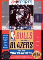 Bulls Vs Blazers and the NBA Playoffs - (Sega Genesis) (In Box, No Manual)