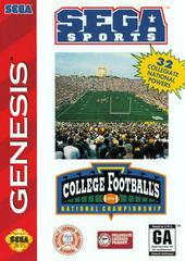 College Football's National Championship - (Sega Genesis) (CIB)