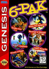 6-Pak - (Sega Genesis) (Manual Only)