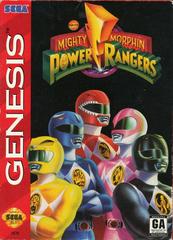 Mighty Morphin Power Rangers - (Sega Genesis) (Game Only)