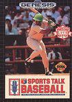 Sports Talk Baseball - (Sega Genesis) (Game Only)