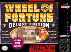 Wheel of Fortune Deluxe Edition - (Super Nintendo) (Game Only)