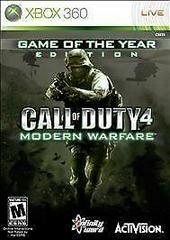 Call of Duty 4 Modern Warfare [Game of the Year] - (Xbox 360) (CIB)