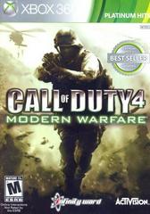 Call of Duty 4 Modern Warfare [Platinum Hits] - (Xbox 360) (CIB)