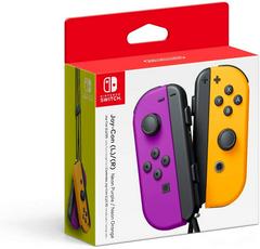 Joy-Con Neon Purple & Neon Orange - (Nintendo Switch) (NEW)