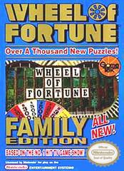 Wheel of Fortune Family Edition - (NES) (Game Only)