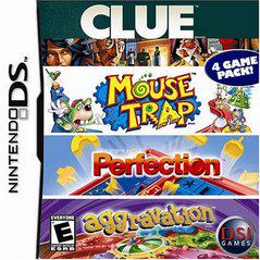 Clue/Mouse Trap/Perfection/Aggravation - (Nintendo DS) (Game Only)