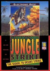 Jungle Strike [Cardboard Box] - (Sega Genesis) (CIB)