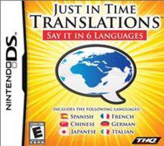 Just In Time Translations - (Nintendo DS) (Game Only)