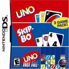 Uno & SkipBo & Free Fall - (Nintendo DS) (Game Only)