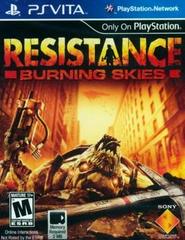 Resistance: Burning Skies - (Playstation Vita) (CIB)